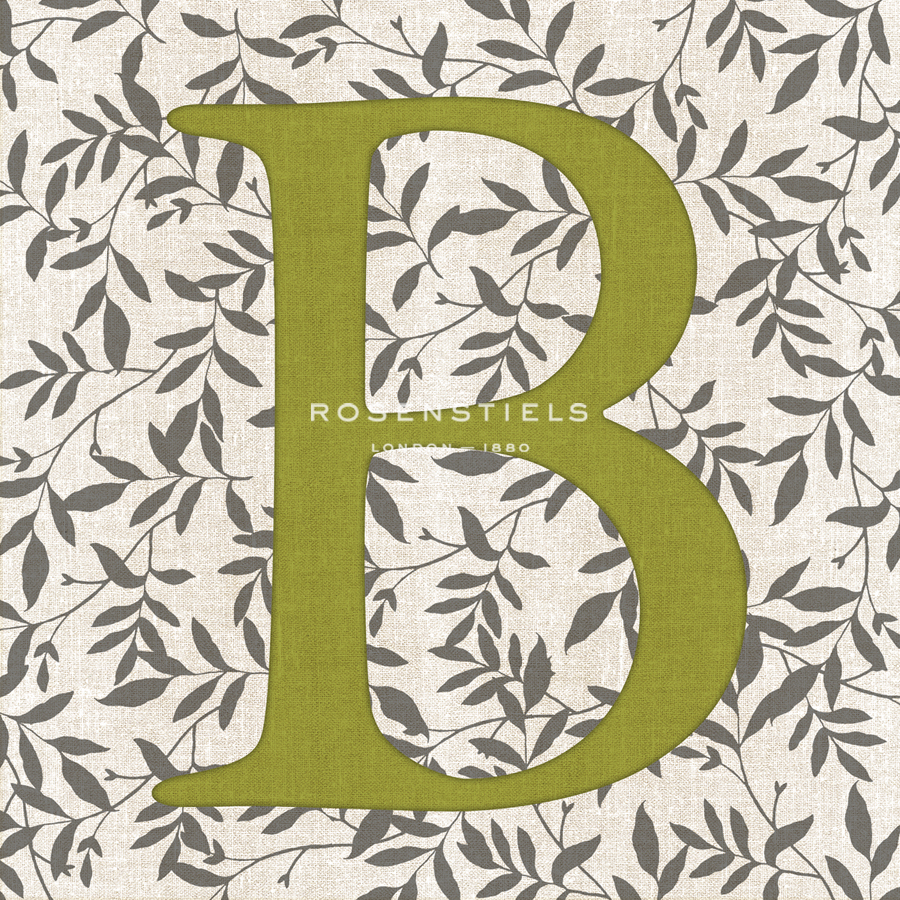 Leafy Letter - B - Belle Poesia