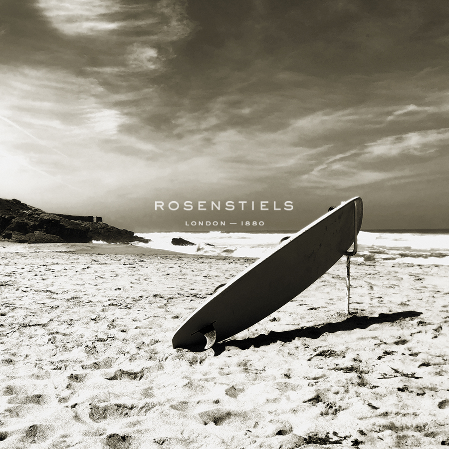 Propped Surfboard - Malcolm Sanders