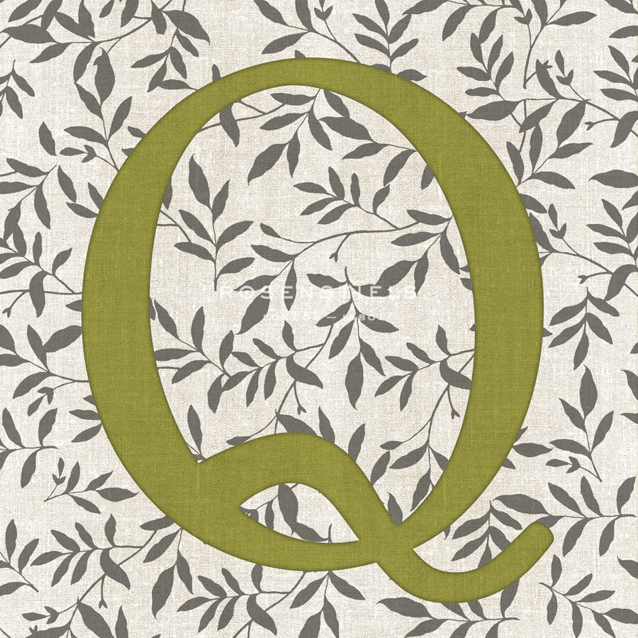 Leafy Letter - Q - Belle Poesia
