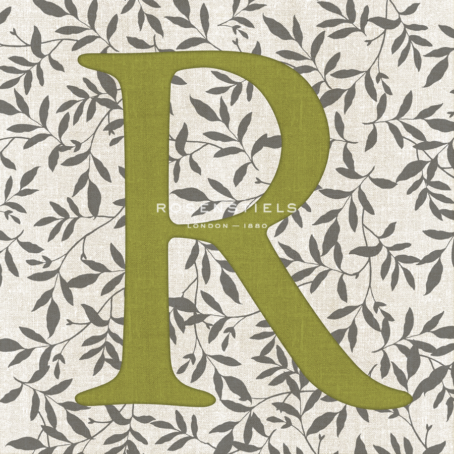 Leafy Letter - R - Belle Poesia