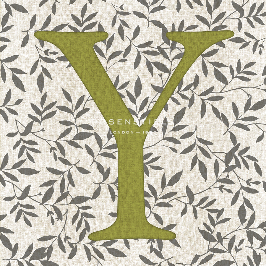 Leafy Letter - Y - Belle Poesia