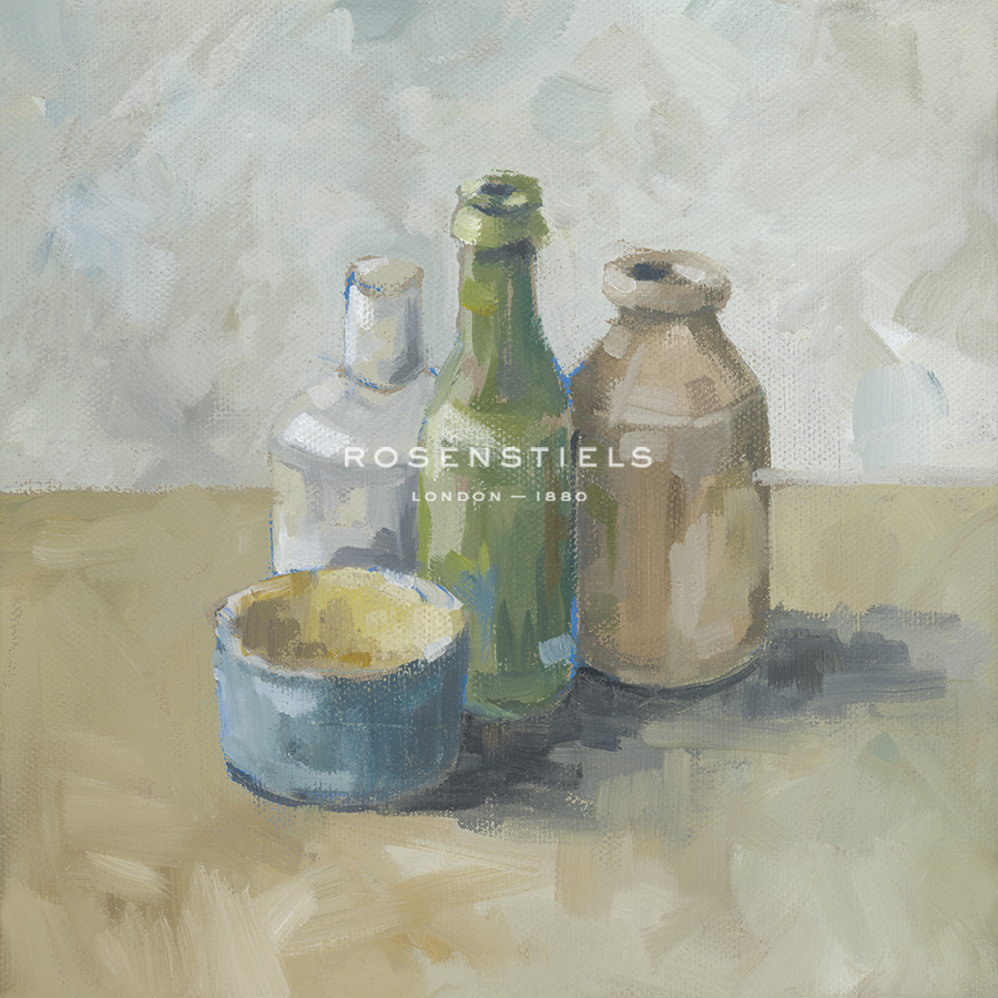 Still life with Blue Bowl - Steven Johnson