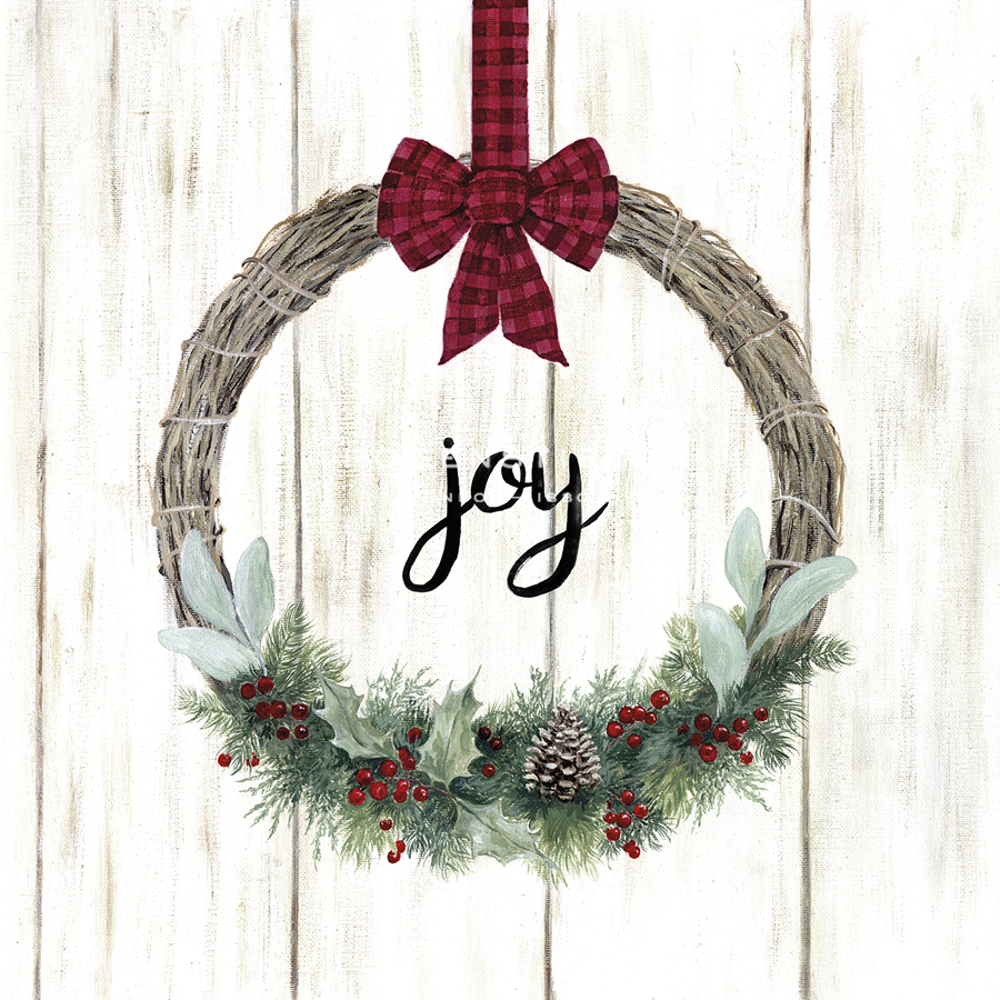 Festive Wreath - Joy - Janie Howe