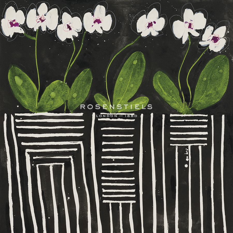 Patterned Floral - Trio - Susan Brown