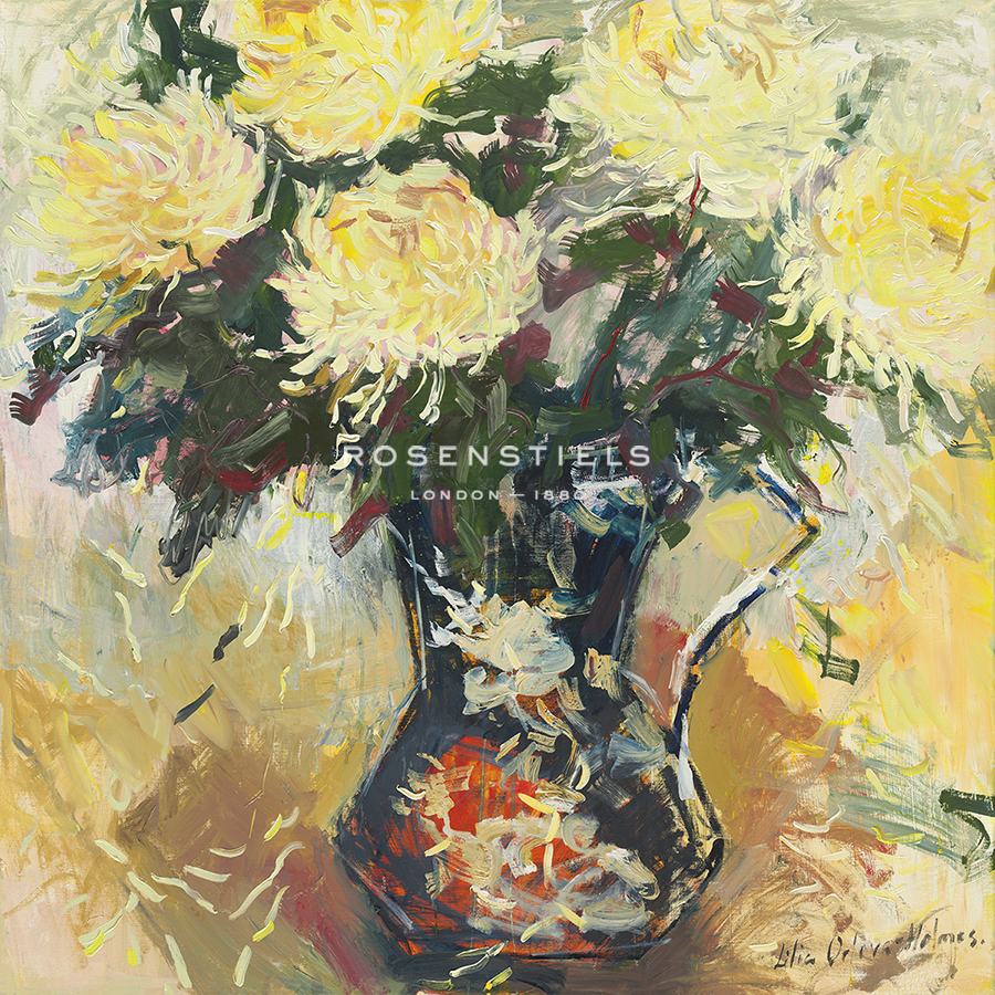 The Scent of Lemon Crysanthemums - Lilia Orlova Holmes