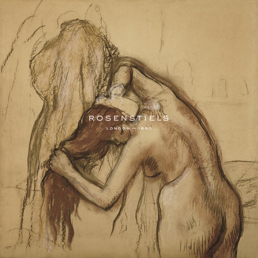 Woman Drying Herself - Edgar Degas