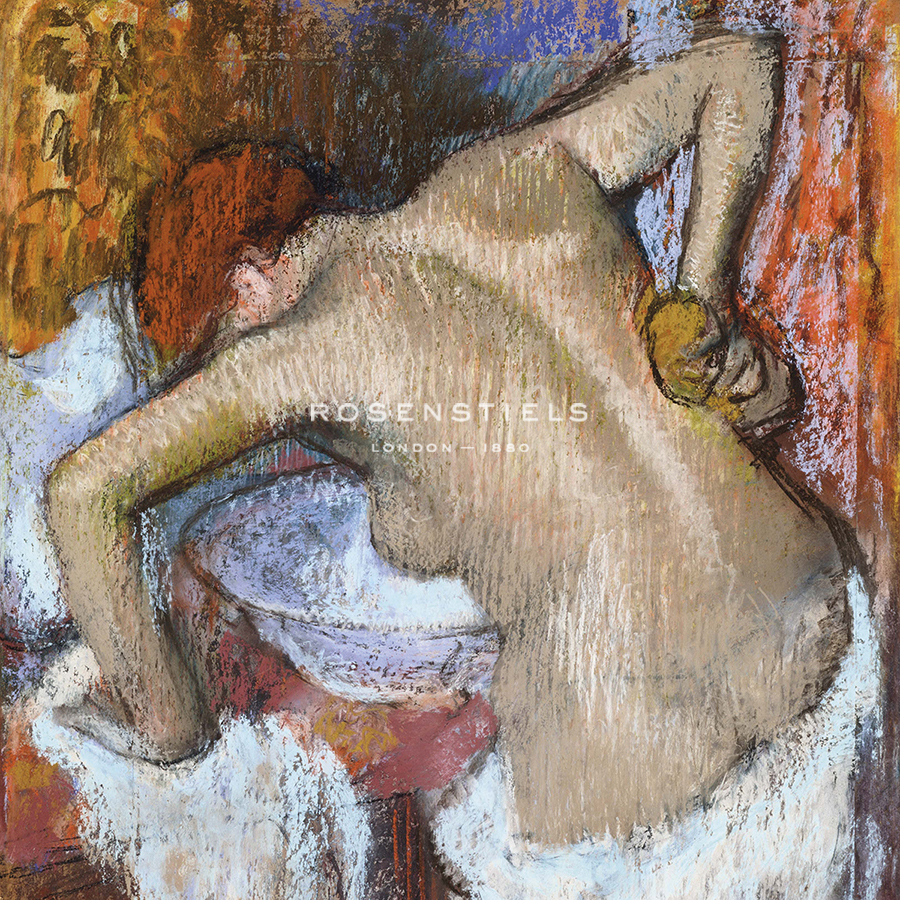 Woman Sponging Her Back - Edgar Degas