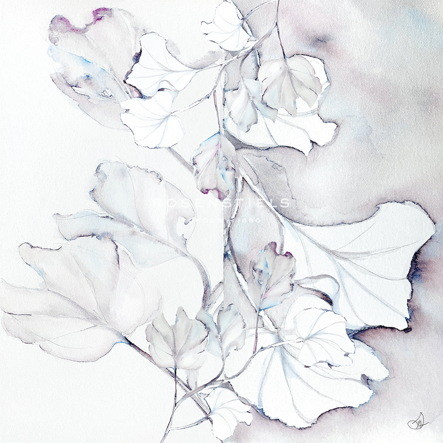 Ephemeral Foliage - Ink - Stella  Chang