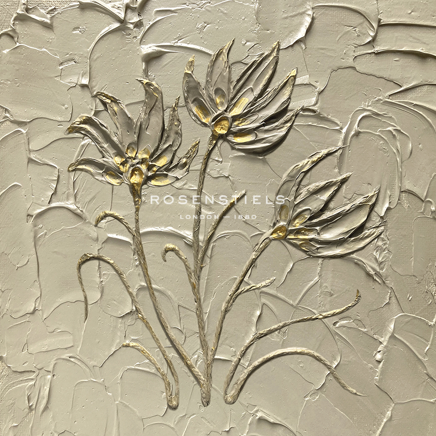 Floral Impasto - Prosper - Erika Greenfield