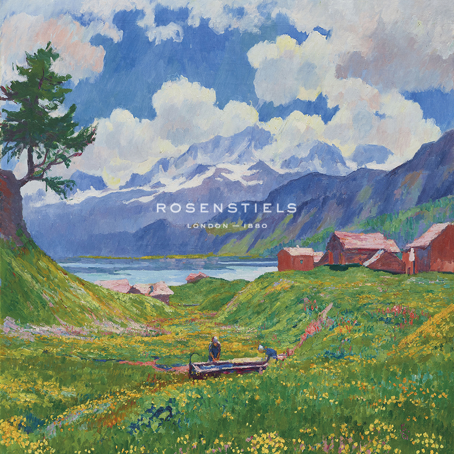 Fruhlingslandschaft - Giovanni Giacometti