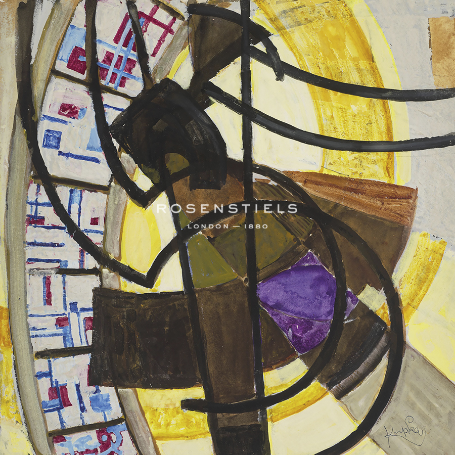 Etude Proche De Construction I - František Kupka