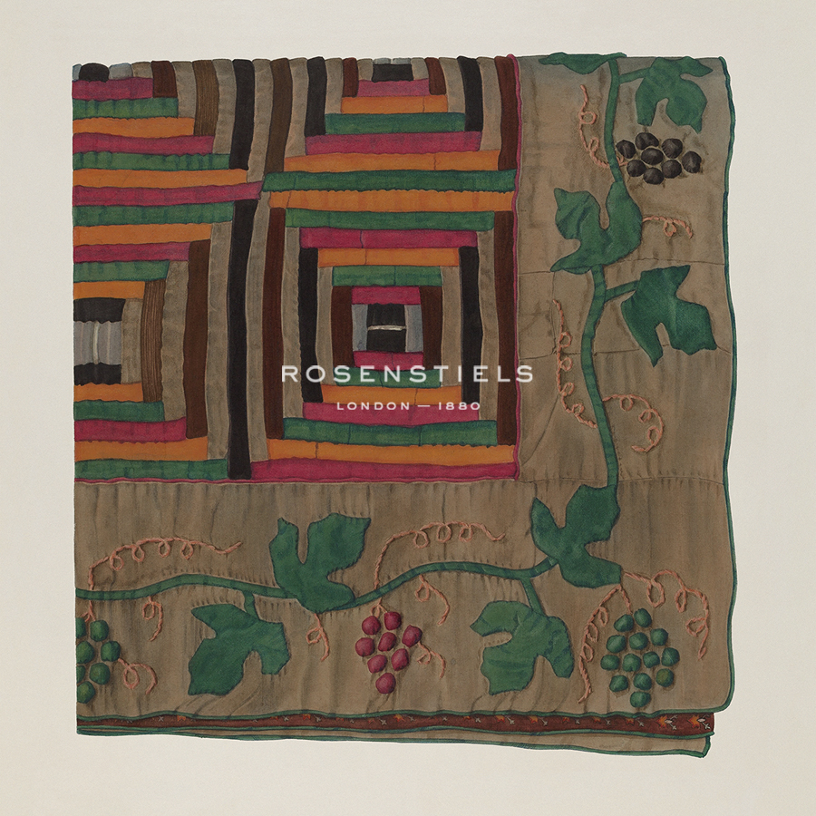 Quilt Section - Cabin - Charlotte Angus