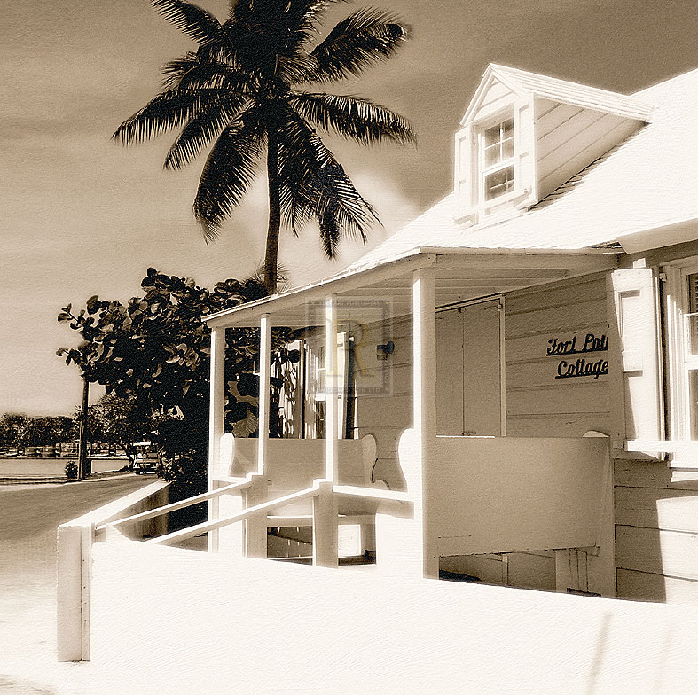 Harbour View - Sepia - Malcolm Sanders