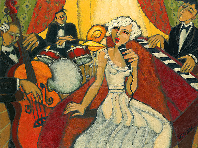 Jazz Diva Blanche - Marsha Hammel