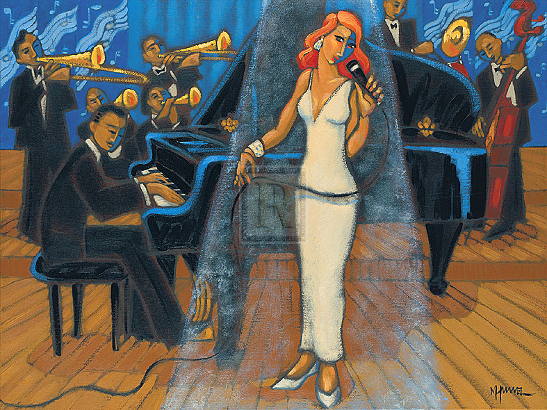 Jazz Orchestra in Blue - Marsha Hammel