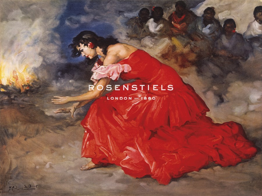 The Fire Dance - Francisco Rodriguez Sanchez Clemente