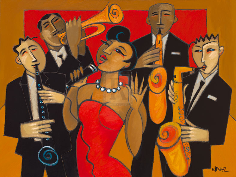 The Diva and her Horn Section - Marsha Hammel