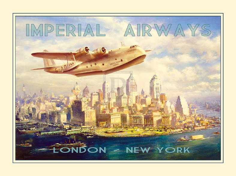 Imperial Airways - London to New York - The Vintage Collection