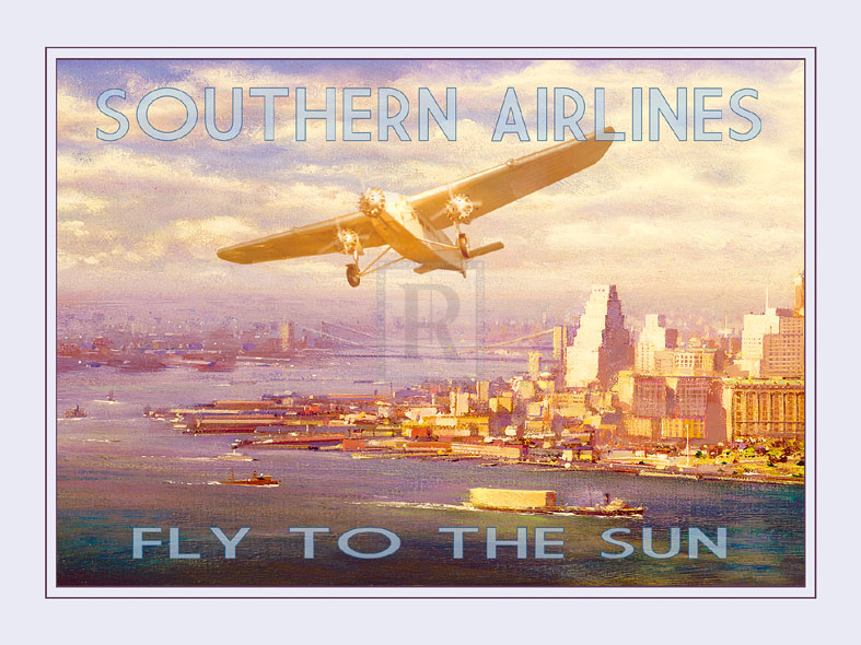 Southern Airlines - Fly to The Sun - The Vintage Collection