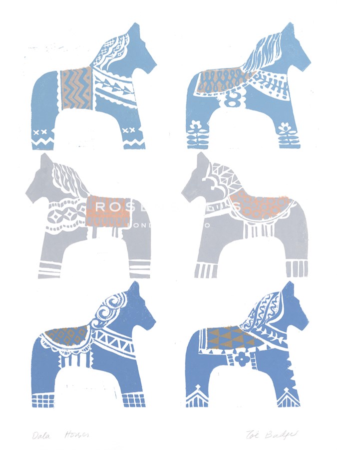 Dala Horse - Zoe Badger