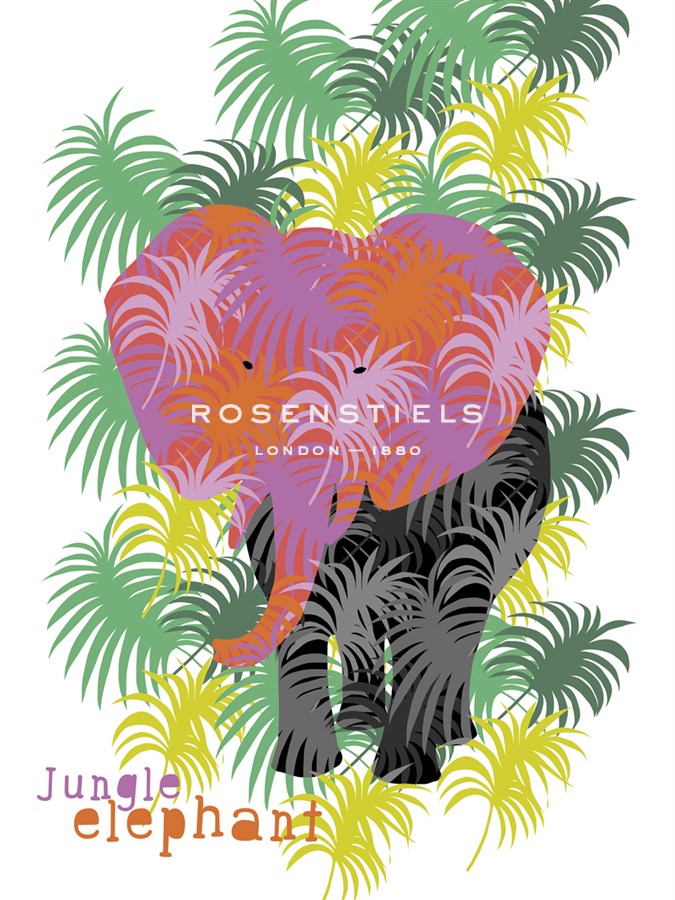 Jungle Elephant - Laure Girardin Vissian