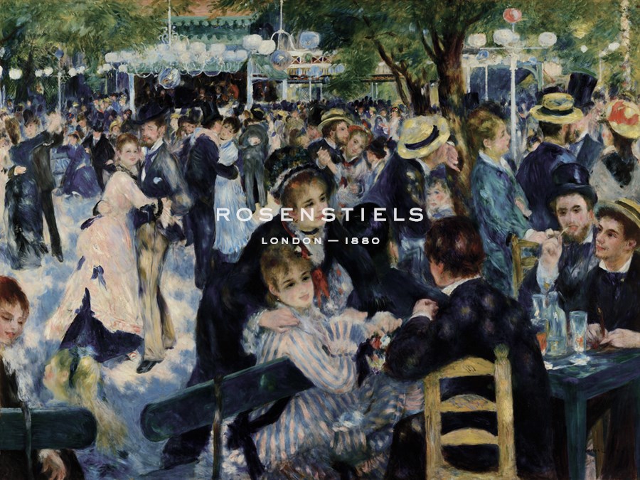 Dance at Le Moulin de la Galette, 1876 - Pierre Auguste Renoir