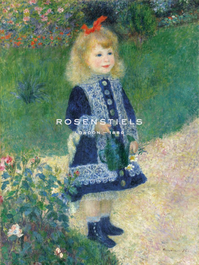 A Girl with a Watering Can, 1876 - Pierre Auguste Renoir