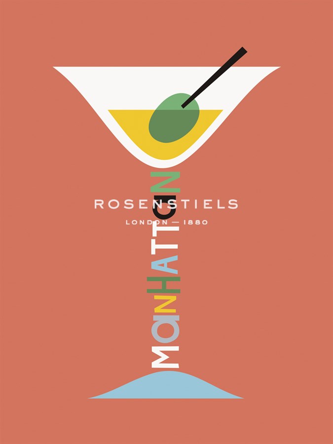 Stylish Cocktails - Manhattan - Sophie Ledesma