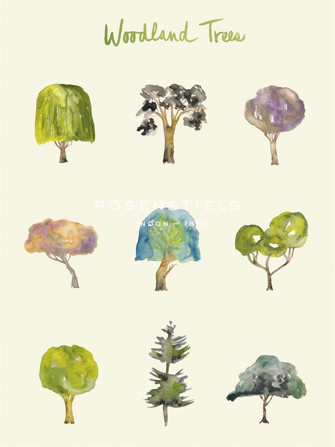 Woodland Trees - Kim Colthurst Johnson