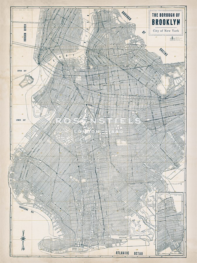 Brooklyn Blueprint - The Vintage Collection