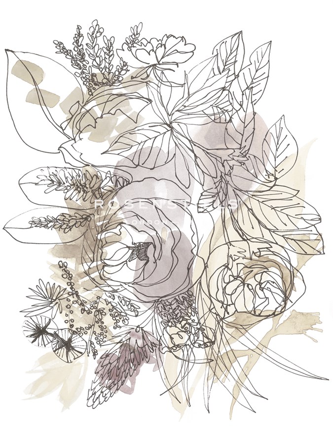 Bouquet Burst I - Neutral - Katrien Soeffers