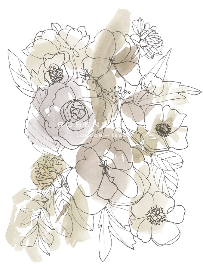 Bouquet Burst II - Neutral - Katrien Soeffers