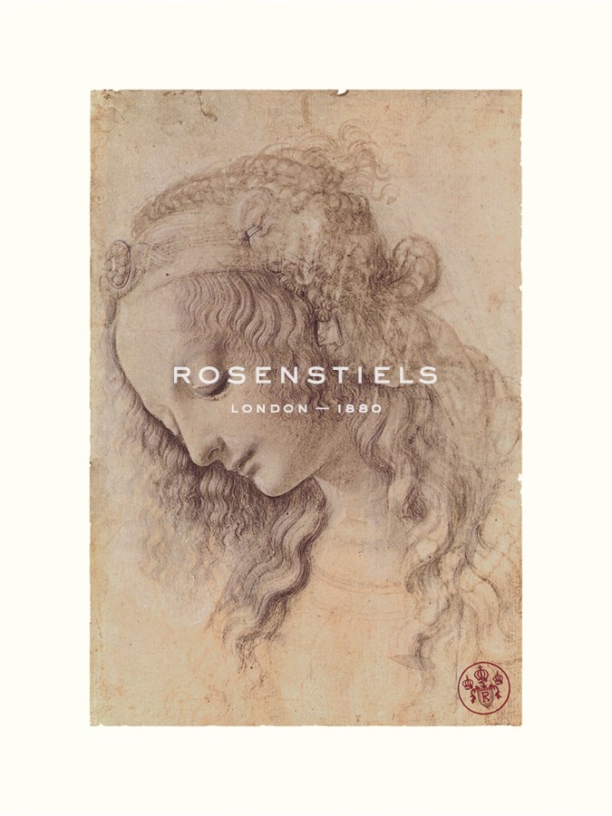 Testa Di Donna Di Profilo - Leonardo da Vinci