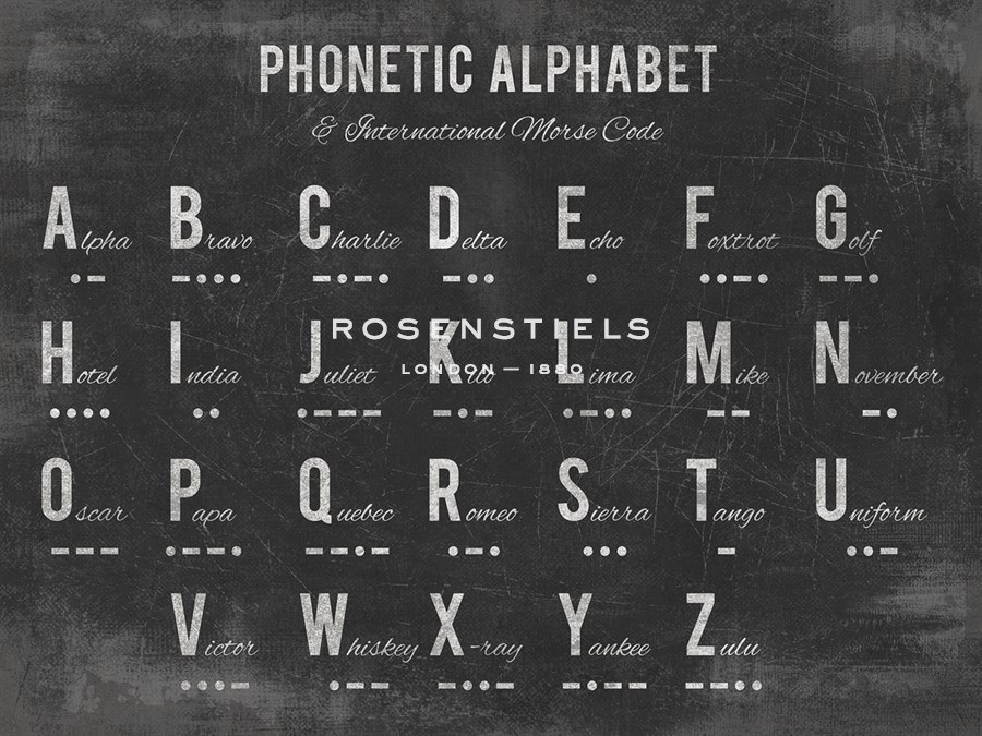 Phonetic Alphabet - The Vintage Collection