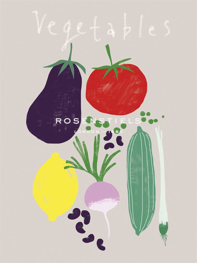 Collection of Vegetables - Laure Girardin Vissian