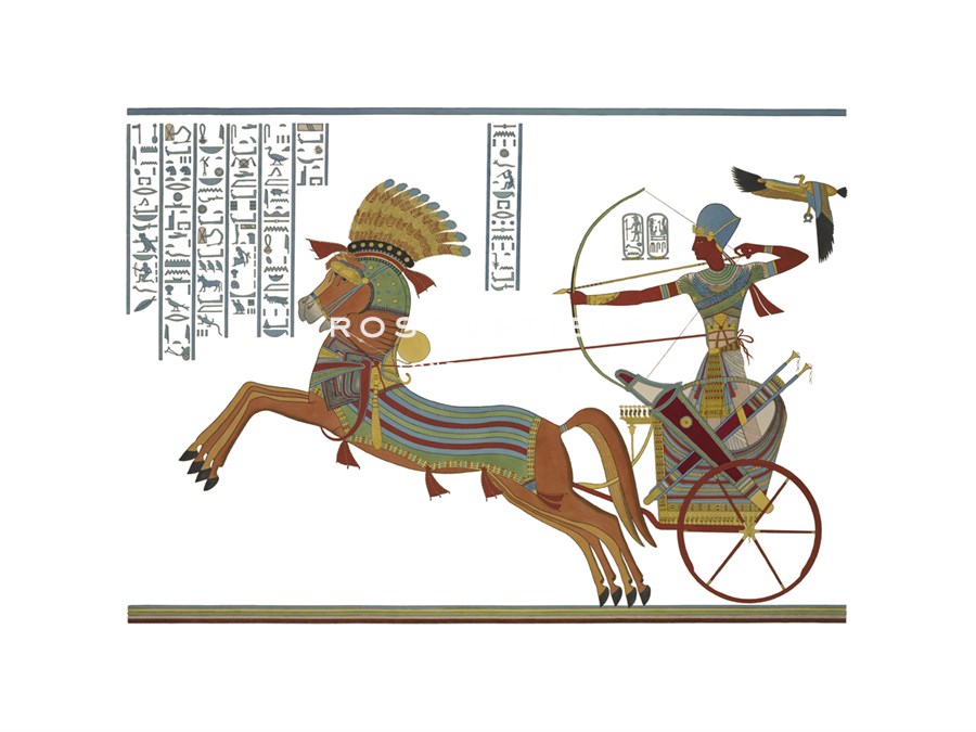 Egyptian Monuments - Pharaoh Sesostris - Historic Collection
