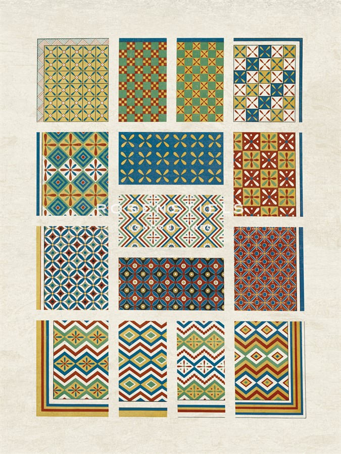 Egyptian Treasures - Patterns - Historic Collection