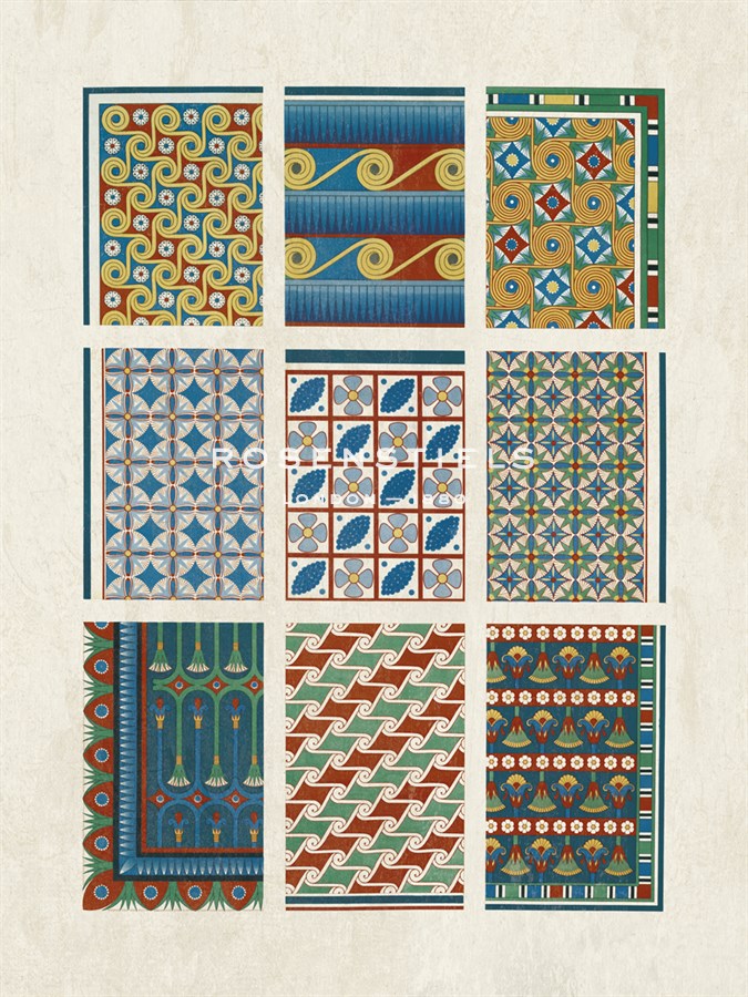 Egyptian Treasures - Mosaic - Historic Collection
