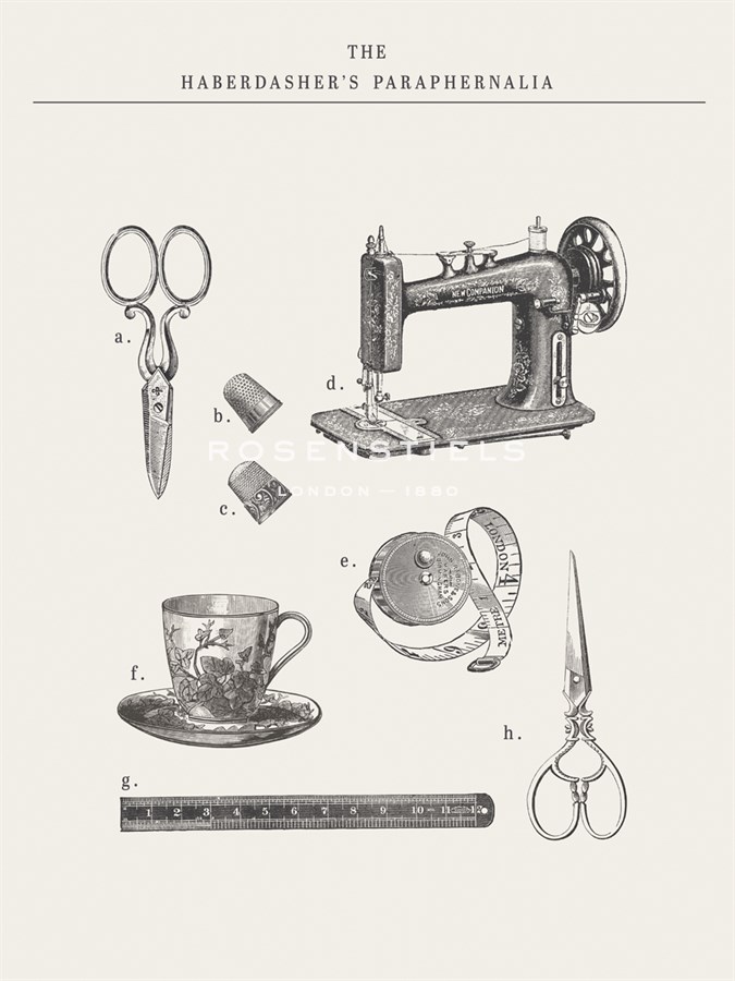 Haberdasher's Paraphernalia - The Vintage Collection