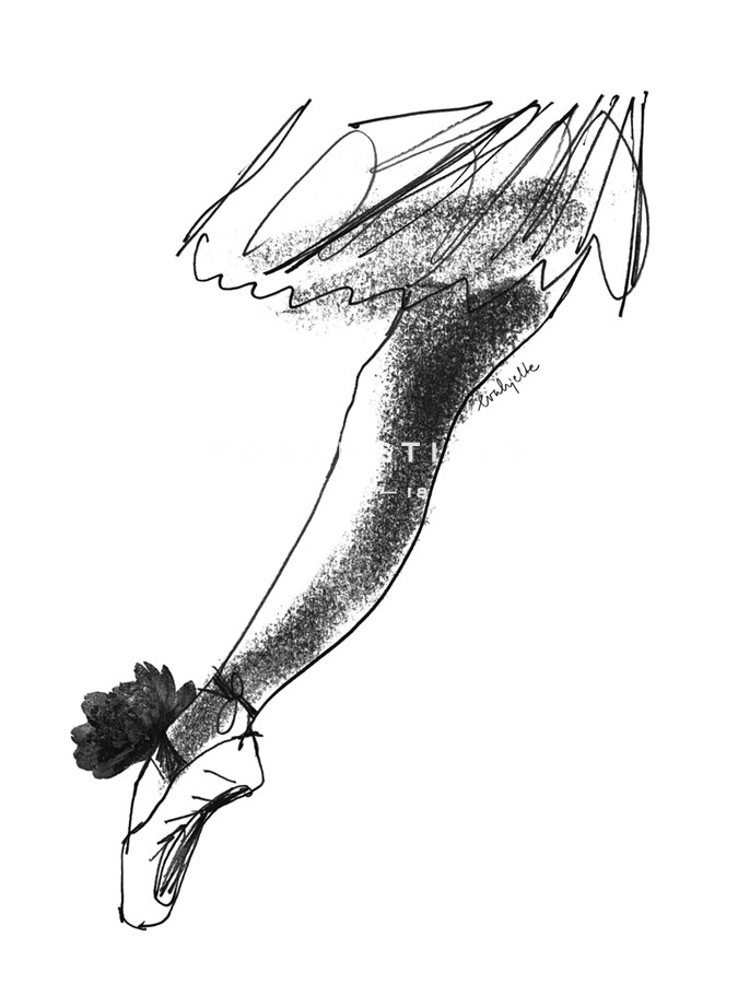 Ballet Sketch - Eva Hjelte