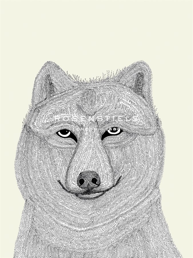 Linear Friends - Wolf - Virginia Kraljevic