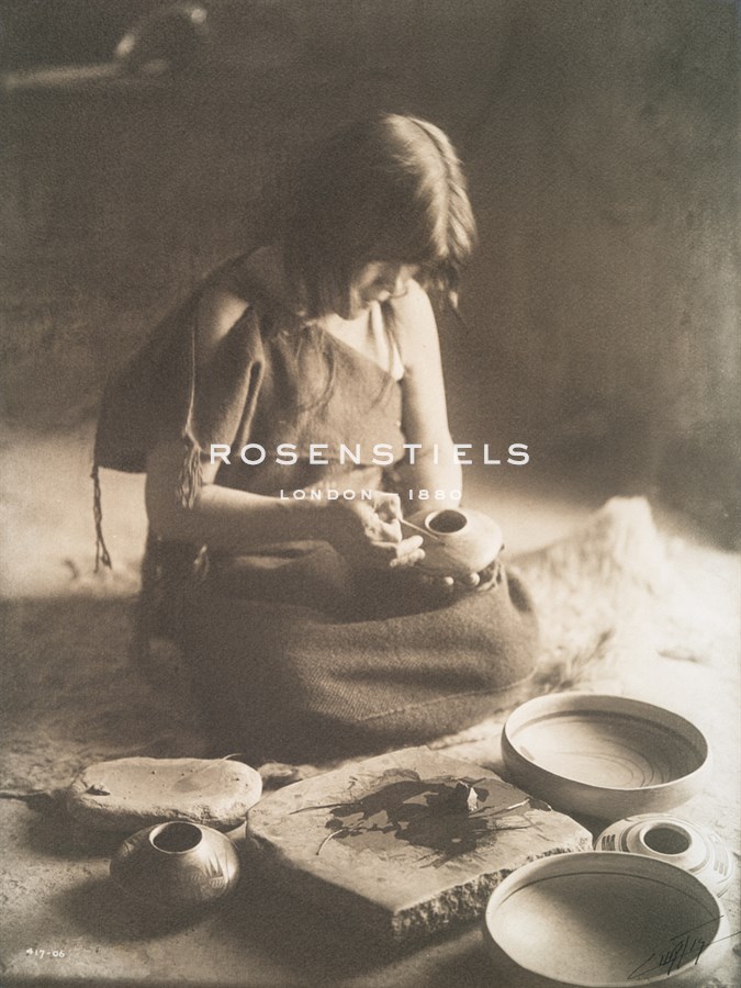 The Potter, Hopi, 1906 - Edward Sheriff Curtis