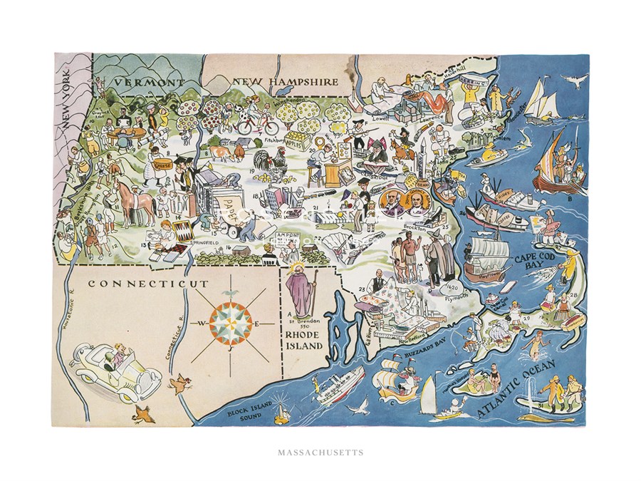 Massachusetts - The Vintage Collection
