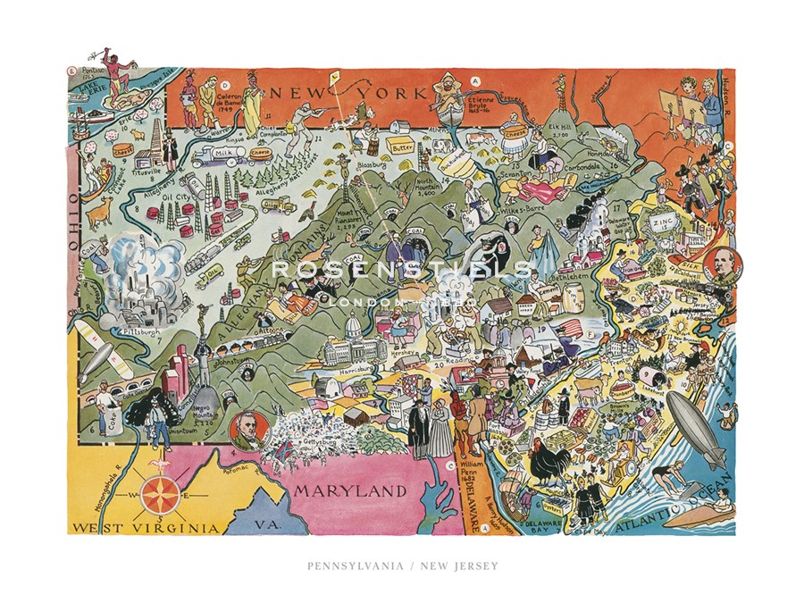 Pennsylvania/New Jersey - The Vintage Collection