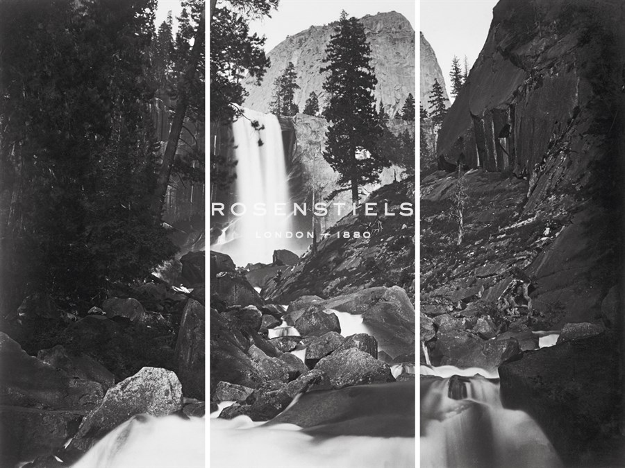 Vernal Falls - Trio - Carleton E Watkins