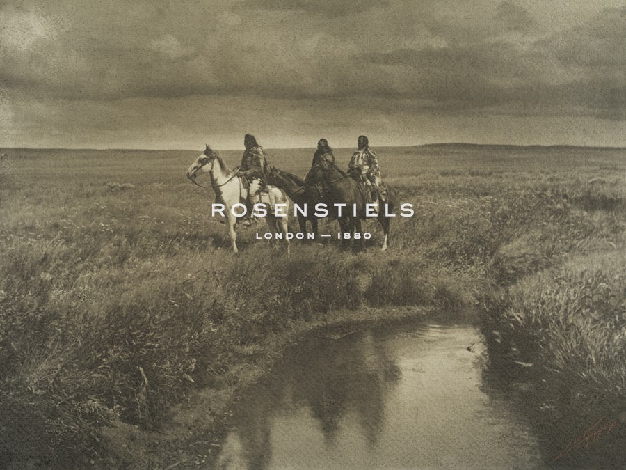 The Three Chiefs, Blackfoot Montana, 1900 - Edward Sheriff Curtis
