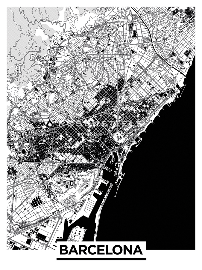 Monochrome - Barcelona - Olivier Gratton-Gagne