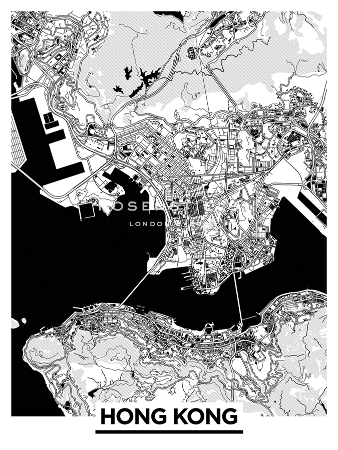 Monochrome - Hong Kong - Olivier Gratton-Gagne