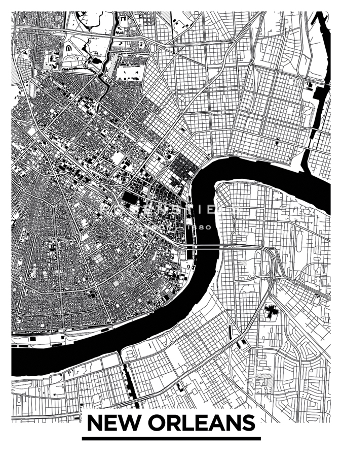 Monochrome - New Orleans - Olivier Gratton-Gagne
