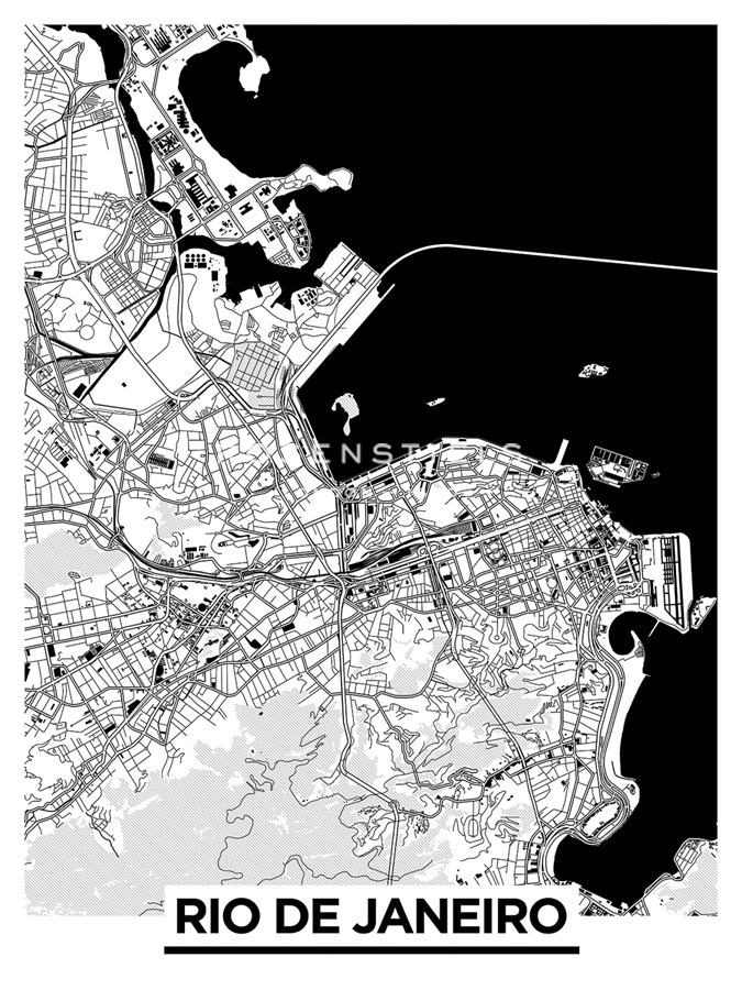 Monochrome - Rio de Janeiro - Olivier Gratton-Gagne